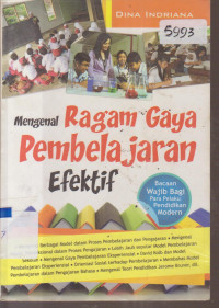 Image of MENGENAL RAGAM GAYA PEMBELAJARAN EFEKTIF