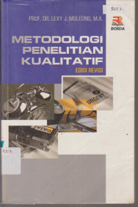 Image of METODOLOGI PENELITIAN KUALITATIF EDISI REVISI