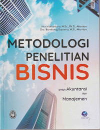 Image of METODOLOGI PENELITIAN BISNIS (UNTUK AKUNTANSI DAN MANAJEMEN)