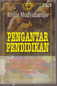 Image of PENGANTAR PENDIDIKAN