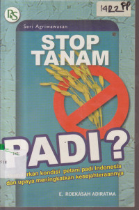 Image of SERI AGRIWAWASAN STOP TANAM  PADI