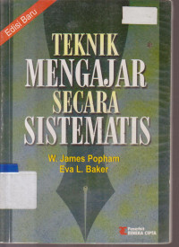 Image of TEKNIK MENGAJAR SECARA SISTEMATIS