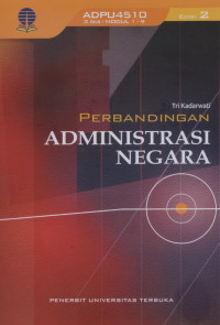 Image of ADMINISTRASI NEGARA PERBANDINGAN