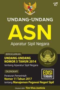 Image of UNDANG UNDANG ASN
