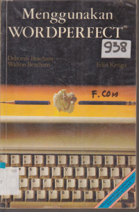 Image of MENGGUNAKAN WORDPERFECT