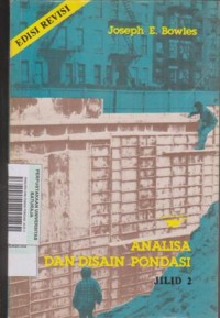 Image of ANALISA DAN DISAIN PONDASI JLID 2 EDISI REVISI