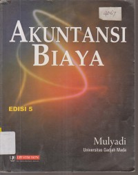 Image of AKUNTANSI BIAYA