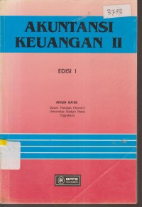 Image of AKUNTANSI KEUANGAN II