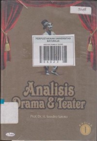 Image of ANALISIS DRAMA DAN TEATER BAGIAN 1