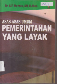 Image of ASAS-ASAS UMUM PEMERINTAHAN YANG LAYAK