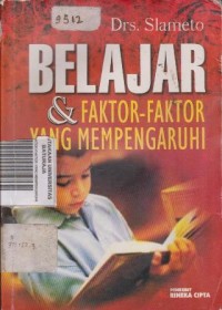 Image of BELAJAR & FAKTOR - FAKTOR YANG MEMPENGARUHI