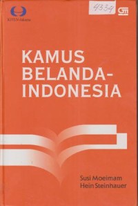 Image of KAMUS BELANDA -INDONESIA