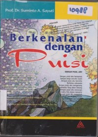 Image of BERKENALAN DENGAN PUISI