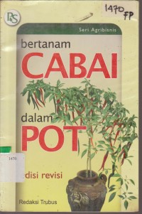 Image of SERI AGRIBISNIS BERTANAM CABAI DALAM POT