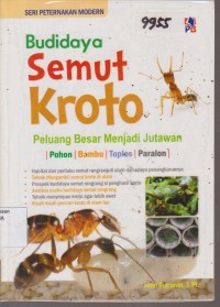 Image of BUDIDAYA SEMUT KROTO