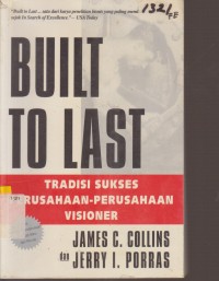 Image of BUILT TO LAST TRADISI SUKSES PERUSAHAAN PERUSAHAAN VISIONER