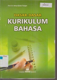 Image of DASAR DASAR KURIKULUM BAHASA