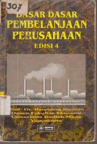 Image of DASAR-DASAR PEMBELANJAAN PERUSAHAAN