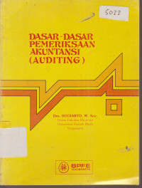 Image of DASAR DASAR PEMERIKSAAN AKUNTANSI ( AUDITING )