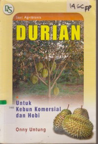 Image of DURIAN UNTUK KEBUN KOMERSIAL DAN HOBI