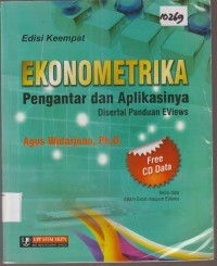 Image of EKONOMETRIKA PENGANTAR DAN APLIKASINYA DISERTAI PANDUAN EVIEWS