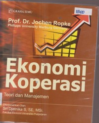Image of EKONOMI KOPERASI TEORI DAN MANAJEMEN