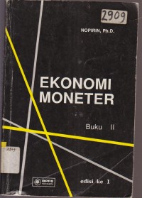 Image of EKONOMI MONETER BUKU 2 EDISI 1