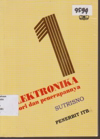 Image of ELEKTONIKA TEORI DAN PENERAPANNYA 1