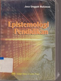Image of EPISTOMOLOGI PENDIDIKAN
