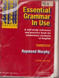 Image of ESSENTIAL GRAMMAR IN USE