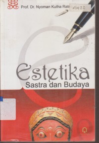 Image of ESTETIKA SASTRA DAN BUDAYA