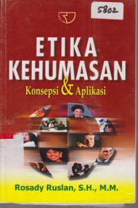Image of ETIKA KEHUMASAN KONSEPSI & APLIKASI