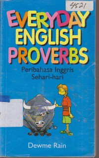 Image of EVERYDAY ENGLISH PROVERBS  PRIBAHASA INGGRIS SEHARI HARI