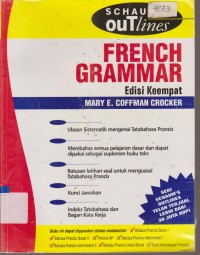 FRENCH GRAMMAR EDISI KEEMPAT