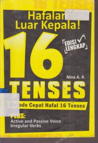 Image of HAFALAN LUAR KEPALA 16 TENSES