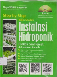 Image of STEP BY STEP BIKIN SENDIRI INSTALASI HIDROPONIK PRAKTIS DAN HEMAT