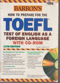 Image of HOW TO PREPARE FOR THE TOEFL