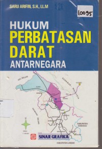 Image of HUKUM PERBATASAN DARAT ANTARNEGARA