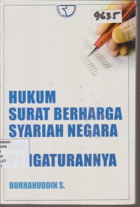 Image of HUKUM SURAT BERHARGA SYARIAH NEGARA DAN PENGATURANNYA
