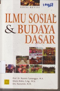 Image of ILMU SOSIAL DAN BUDAYA DASAR
