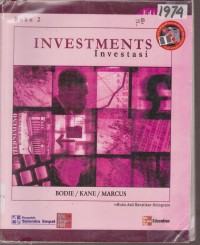 Image of INVESTMENTS BUKU 1&2