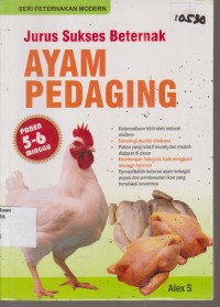 Image of JURUS SUKSES BETERNAK AYAM PEDAGING