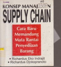 Image of KONSEP MANJEMEN SUPPLY CHAIN