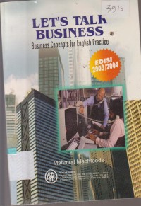Image of LET'S TALK BUSINESS BUSINESS CINCEPTS FOR ENGLISH PRACTICE