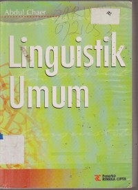 LINGUISTIK UMUM