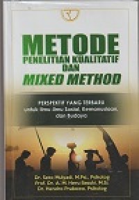 Image of METODE PENELITIAN KUALITATIF DAN MIXED METHOAD