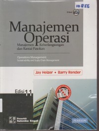 Image of MANAJEMEN OPERASI MANAJEMEN KEBERLANGSUNGAN DAN RANTAI PASOKAN