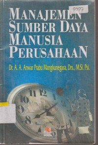 Image of MANAJEMEN SUMBER DAYA MANUSIA PERUSAHAAN