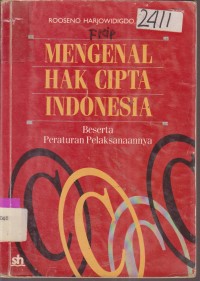 Image of MENGENAL HAK CIPTA INDONESIA