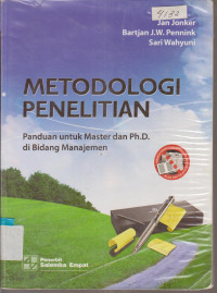Image of METODOLOGI PENELITIAN PANDUAN  UNTUK MASTER DAN PH.D. DI BIDANG MANAJEMEN
